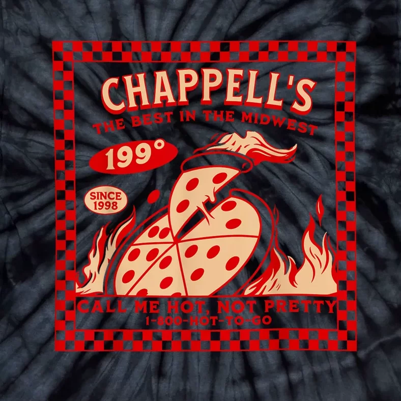 Chappell The Midwest Call Me Hot Retro Pizza Hot To Go Tie-Dye T-Shirt