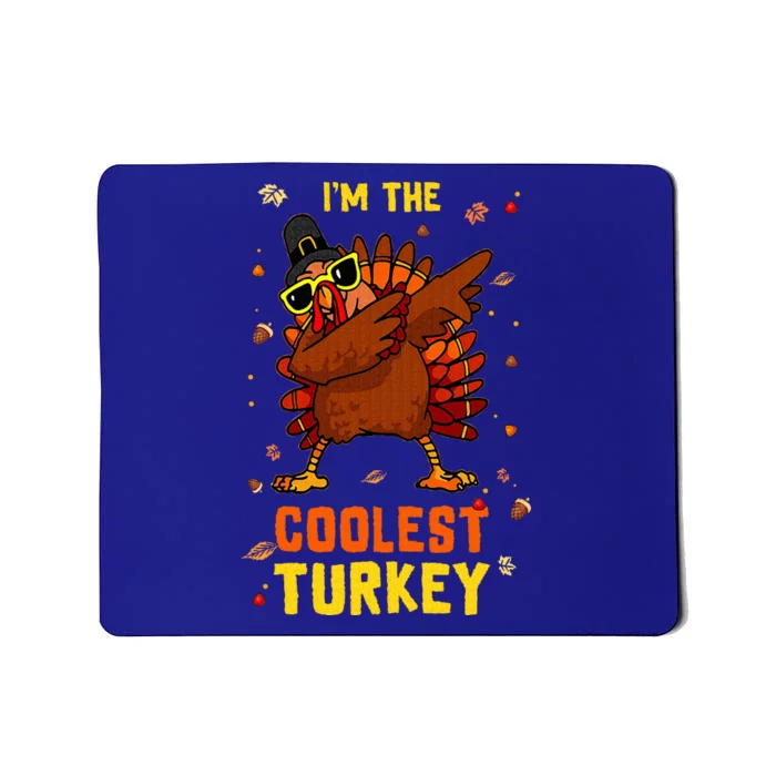 Coolest Turkey Matching Family Group Thanksgiving Party PJ Mousepad