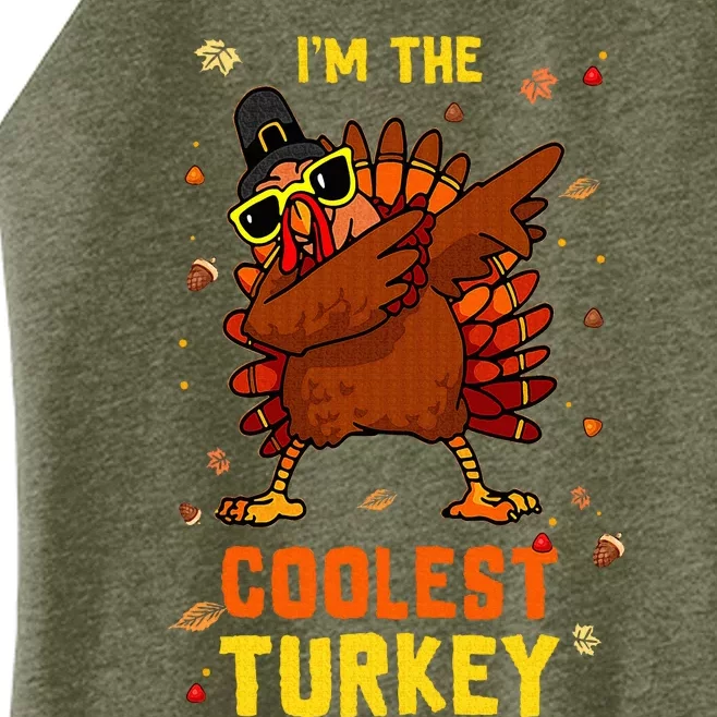 Coolest Turkey Matching Family Group Thanksgiving Party PJ Women’s Perfect Tri Rocker Tank