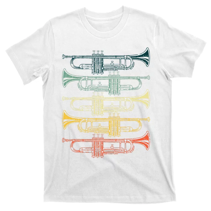 Cool Trumpet Marching Band Musician Jazz Music T-Shirt