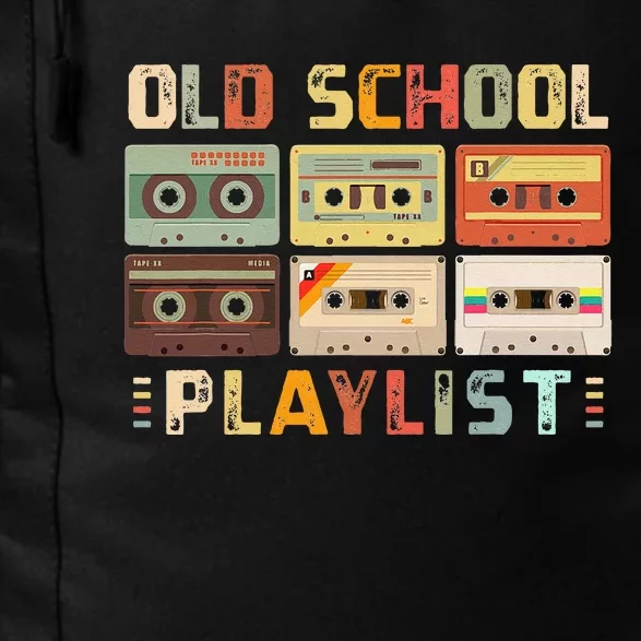 Cassette Tape Music 80s Retro Old School Playlist Daily Commute Backpack