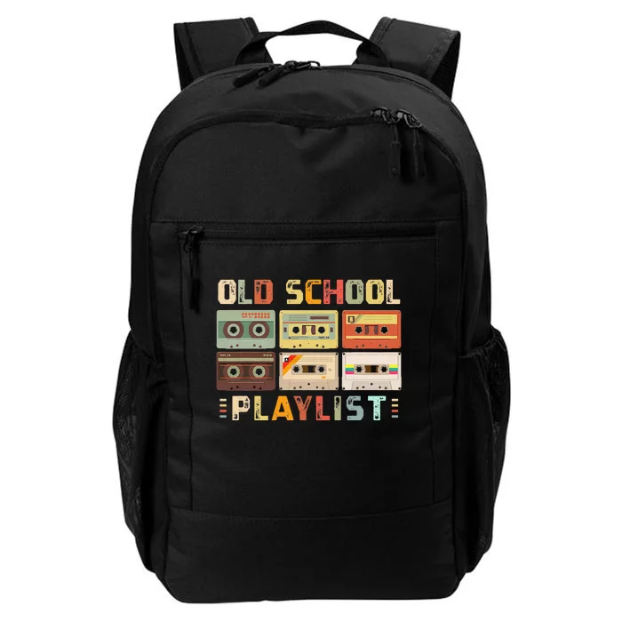 Cassette Tape Music 80s Retro Old School Playlist Daily Commute Backpack