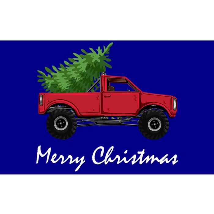 Christmas Truck Meaningful Gift Bumper Sticker