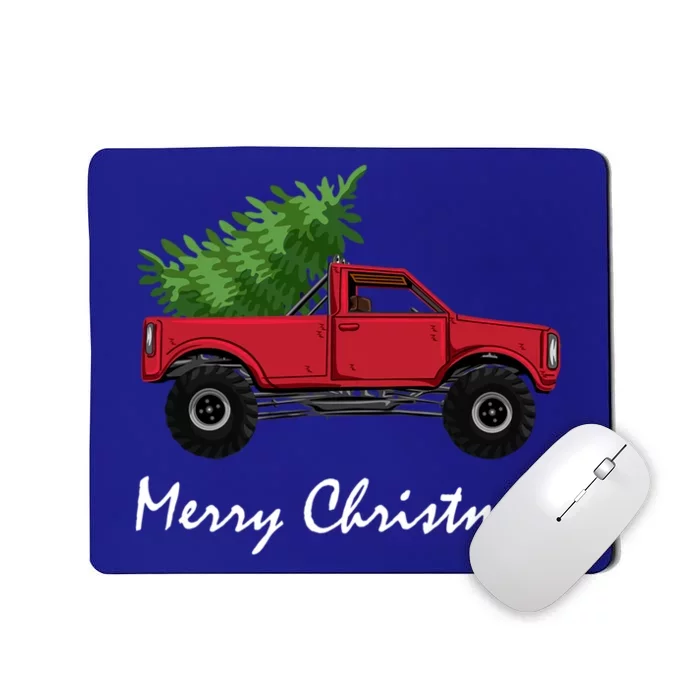 Christmas Truck Meaningful Gift Mousepad