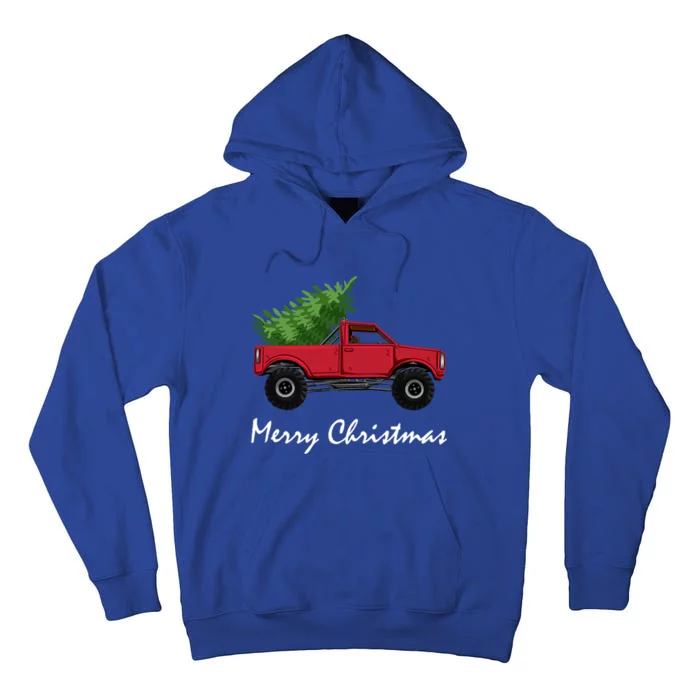 Christmas Truck Meaningful Gift Tall Hoodie