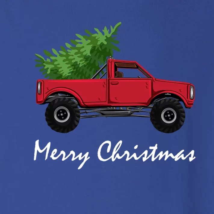 Christmas Truck Meaningful Gift Toddler Long Sleeve Shirt