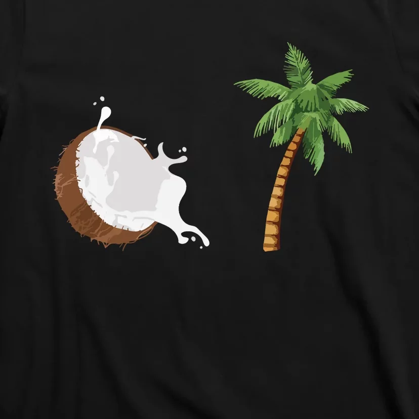 Coconut Tree Meme Patriotic Kamala Statement Usa Democrat T-Shirt