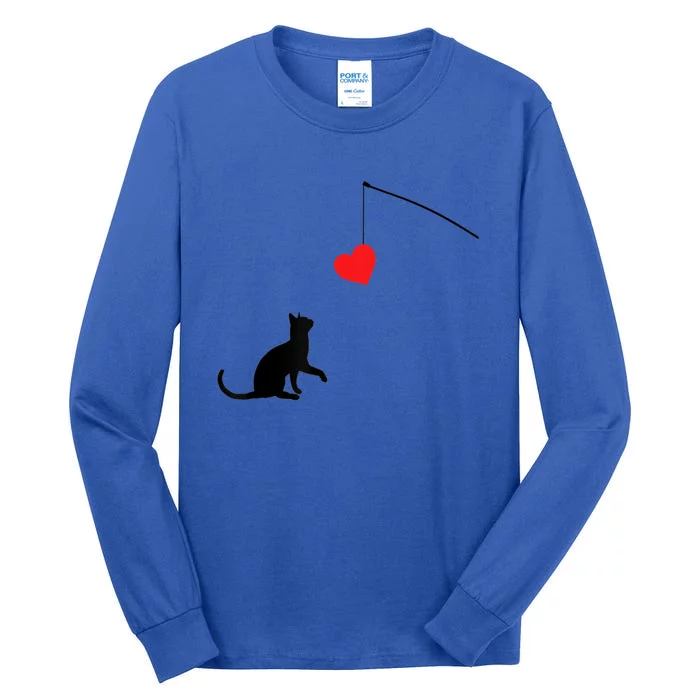 Cat Toy Meaningful Gift Valentine's Day Funny Gift For Her Or For Him Cute Gift Tall Long Sleeve T-Shirt