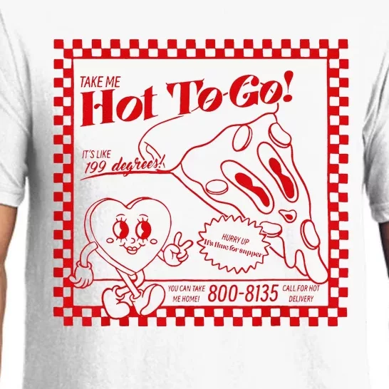 Chappell The Midwest Call Me Hot Retro Pizza Hot To Go Pajama Set