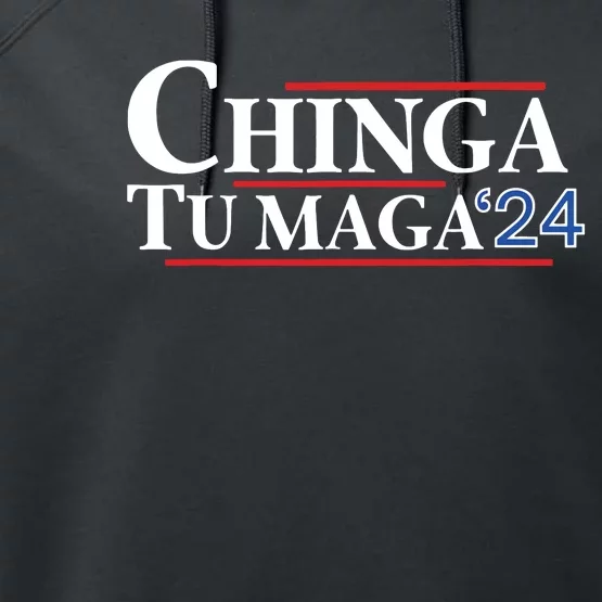 Chinga Tu Maga 24 Performance Fleece Hoodie