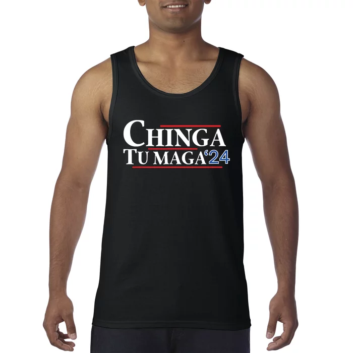 Chinga Tu Maga 24 Tank Top