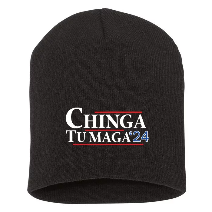 Chinga Tu Maga 24 Short Acrylic Beanie