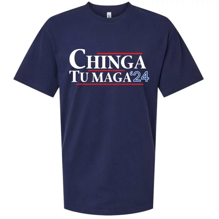 Chinga Tu Maga 24 Sueded Cloud Jersey T-Shirt