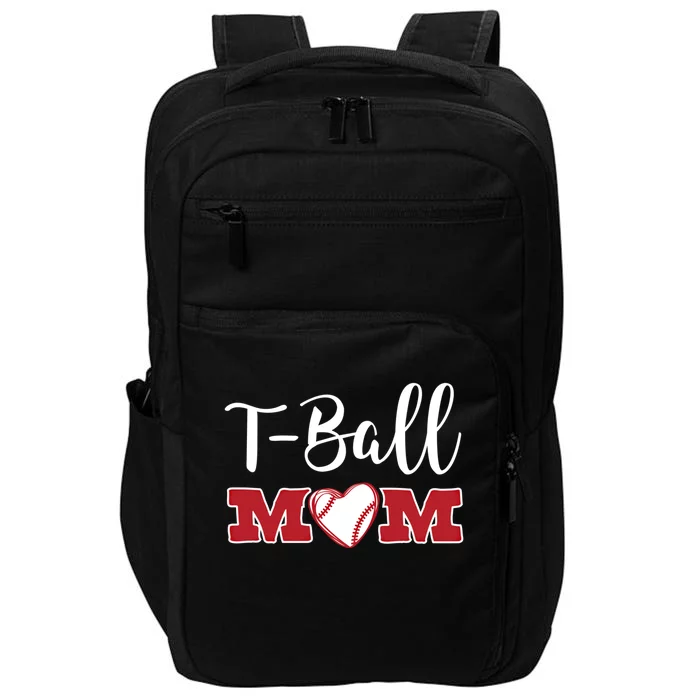 Cute Tball Mom Teeball Baseball T Ball Mom Gift Impact Tech Backpack