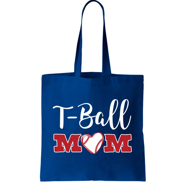 Cute Tball Mom Teeball Baseball T Ball Mom Gift Tote Bag