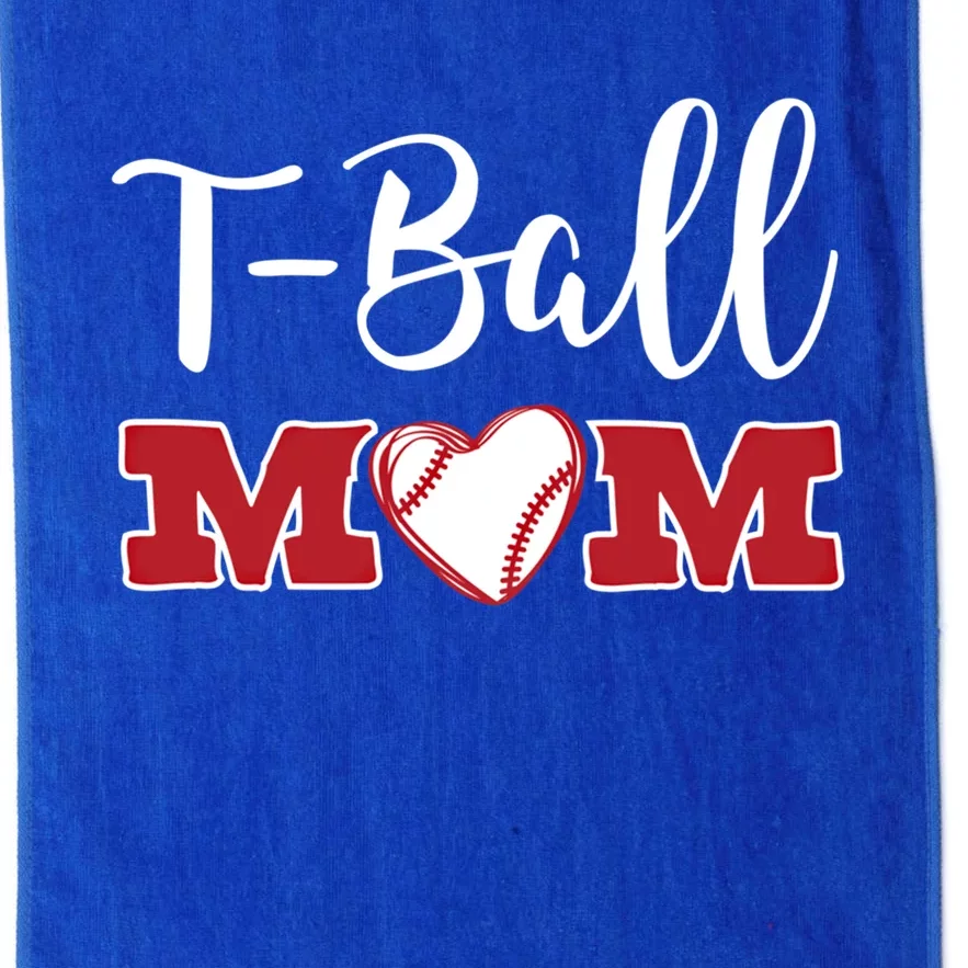 Cute Tball Mom Teeball Baseball T Ball Mom Gift Platinum Collection Golf Towel