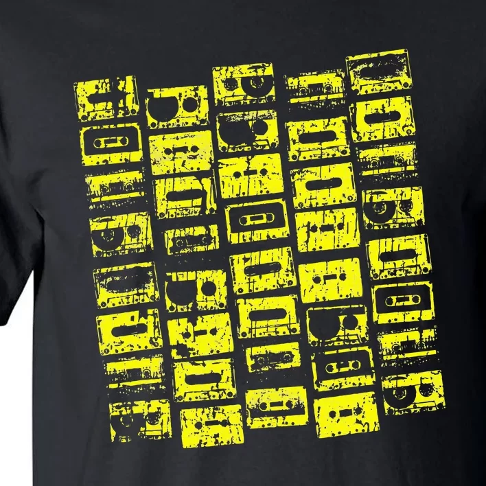 Cassette Tapes Mixtapes 1980s 1990s Music Tall T-Shirt