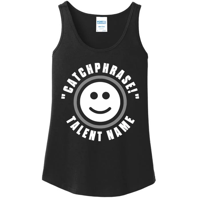 Catchphrase Talent Name Ladies Essential Tank