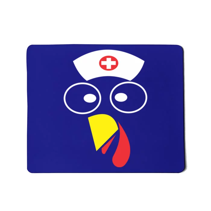 Cute Turkey Nurse Thanksgiving Great Gift Mousepad