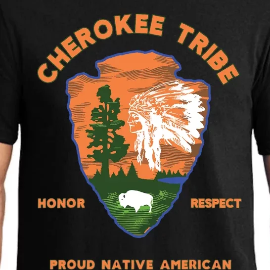 Cherokee Tribe Native American Indian Pride Respect Honor Pajama Set