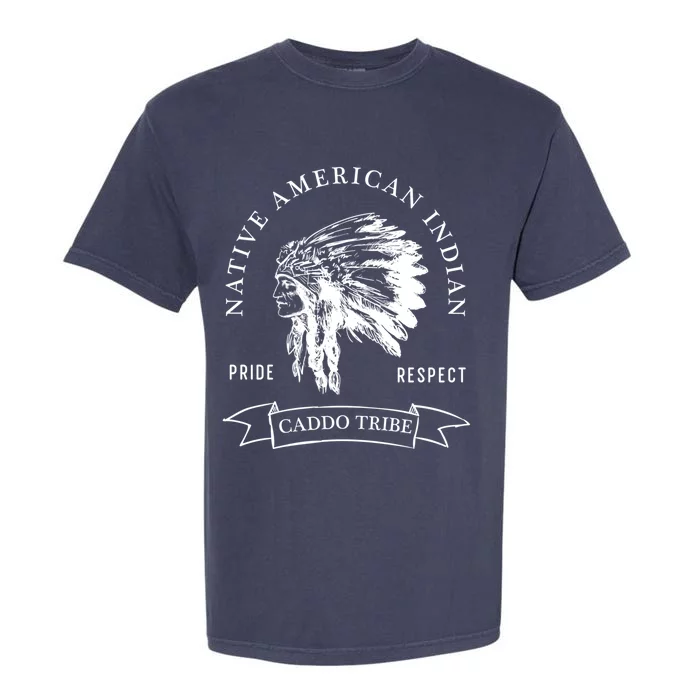 Caddo Tribe Native American Indian Pride Respect Vintage Funny Gift Garment-Dyed Heavyweight T-Shirt