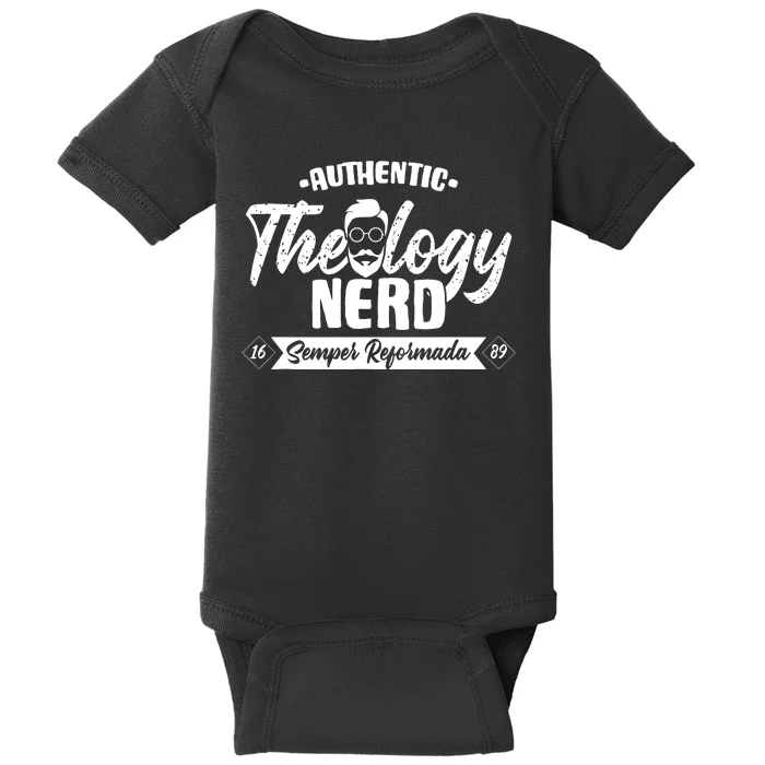 Christian Theology Nerd 1689 Reformed Seminary Baby Bodysuit