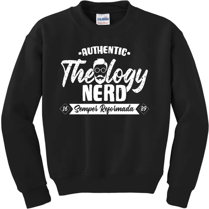 Christian Theology Nerd 1689 Reformed Seminary Kids Sweatshirt