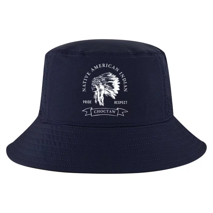 Choctaw Tribe Native American Indian Pride Respect Darker Gift Cool Comfort Performance Bucket Hat