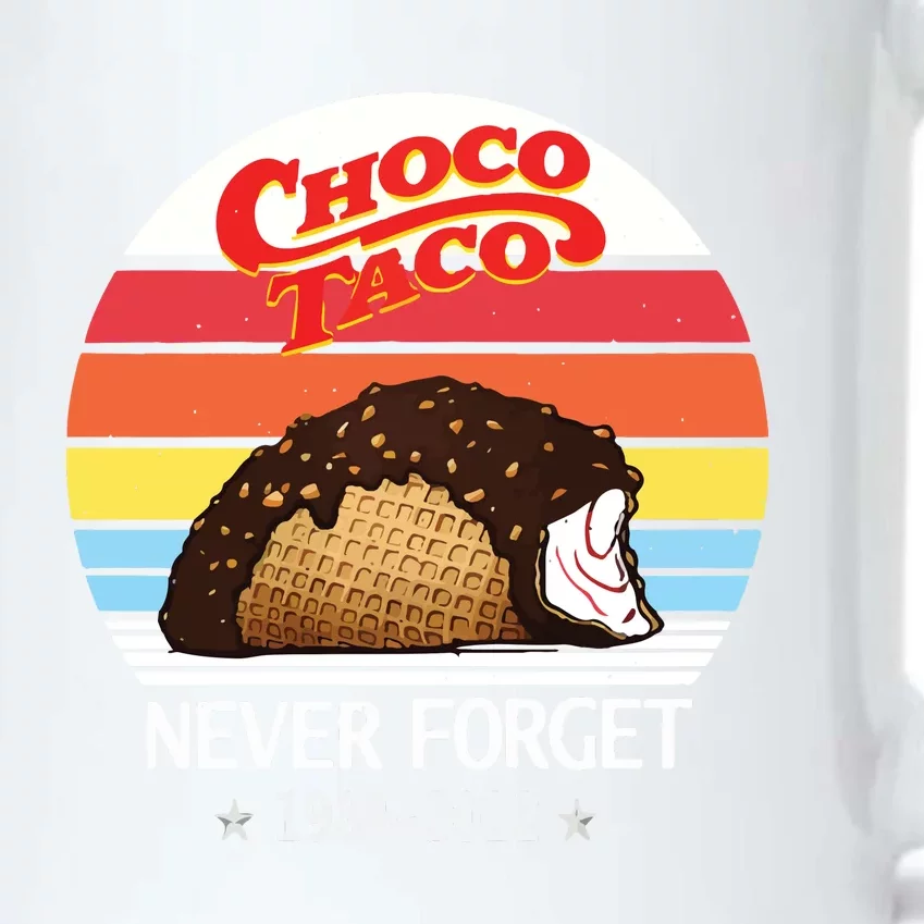 Choco Taco Never Forget 1984 Retro Vintage Black Color Changing Mug