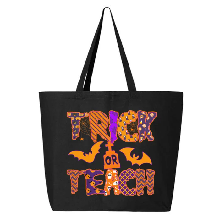 Cute Trick Or Treat Halloween Patterns 25L Jumbo Tote