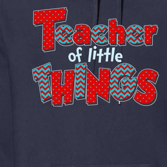 Cute Teacher Of Little Things Premium Hoodie