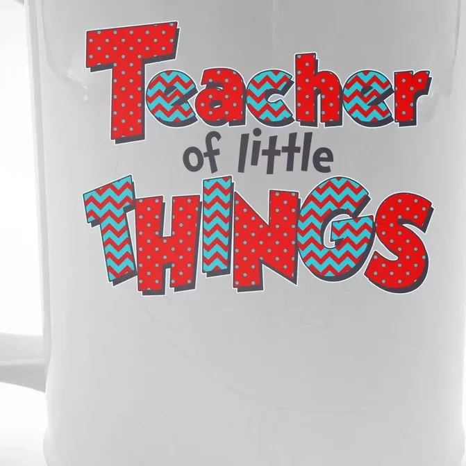 Cute Teacher Of Little Things Front & Back Beer Stein