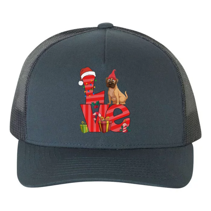 Christmas Theme Outfits For Boxer Dog Lover Ugly Xmas Funny Funny Gift Yupoong Adult 5-Panel Trucker Hat