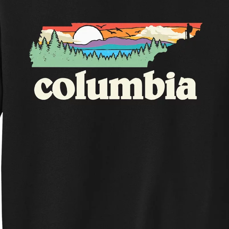 Columbia Tennessee Outdoors Retro Nature Tall Sweatshirt