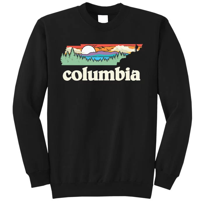 Columbia Tennessee Outdoors Retro Nature Tall Sweatshirt