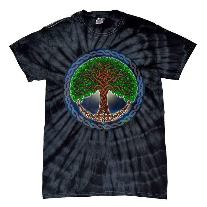 Celtic Tree Of Life Tie-Dye T-Shirt