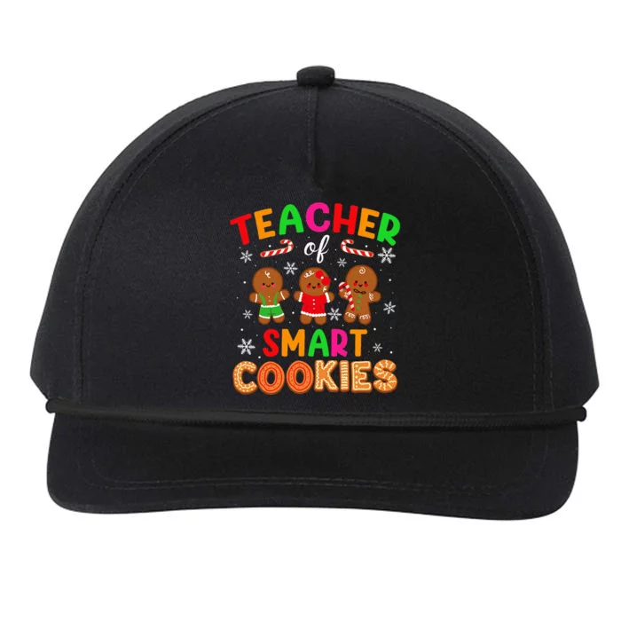 Christmas Teacher Of The Smart Cookies Cute Teaching Snapback Five-Panel Rope Hat