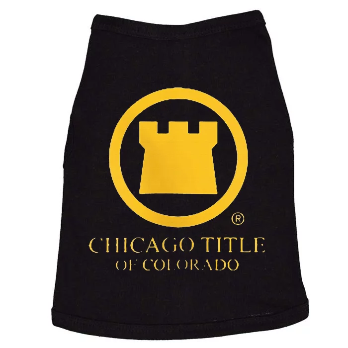 Chicago Title Of Colorado Doggie Tank