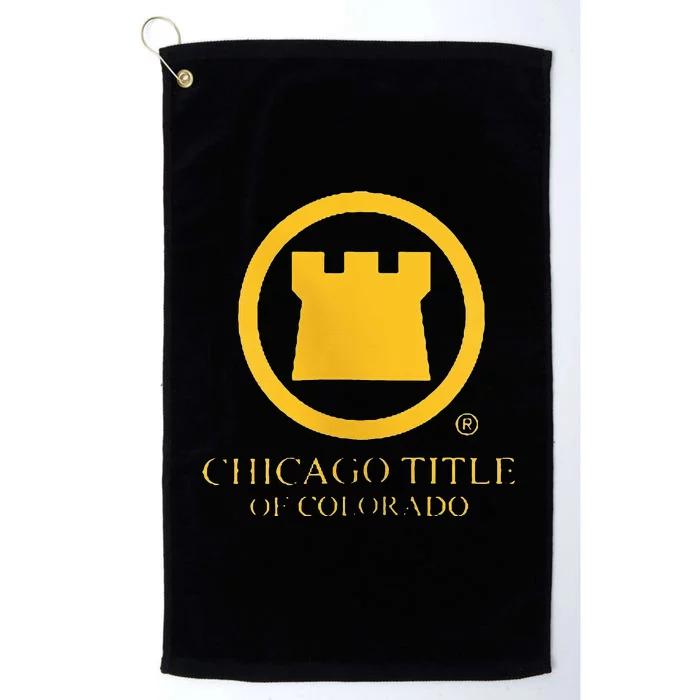 Chicago Title Of Colorado Platinum Collection Golf Towel