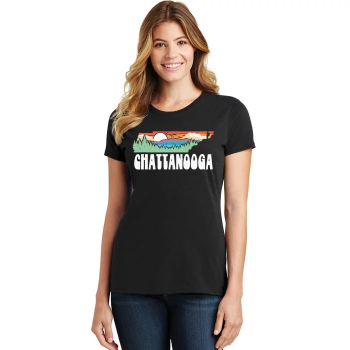 Chattanooga Tennessee Outdoor Adventure and Nature Hiking Women's T-Shirt