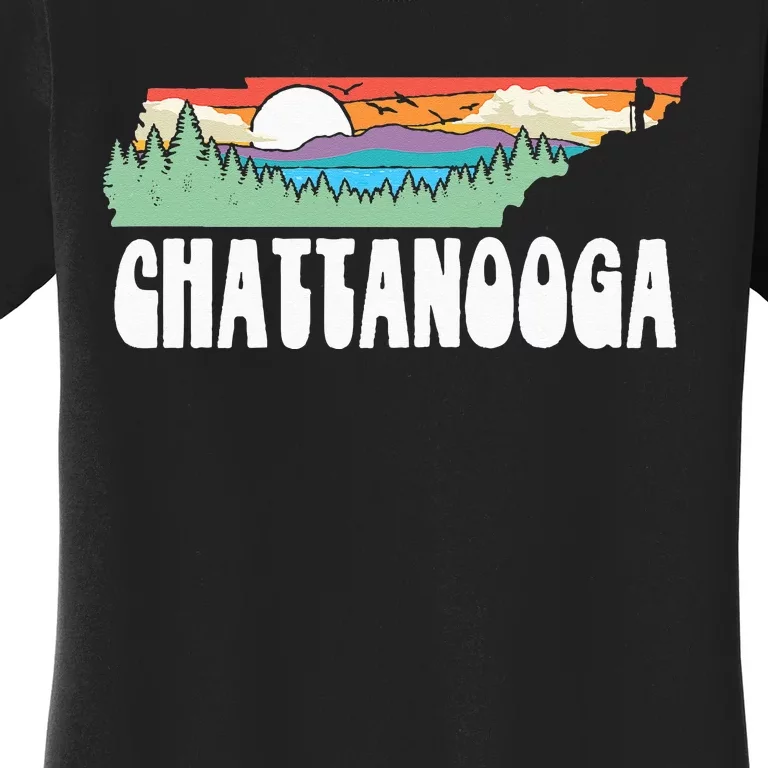 Chattanooga Tennessee Outdoor Adventure and Nature Hiking Women's T-Shirt