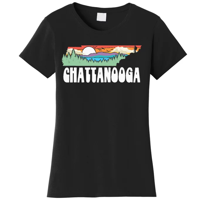 Chattanooga Tennessee Outdoor Adventure and Nature Hiking Women's T-Shirt