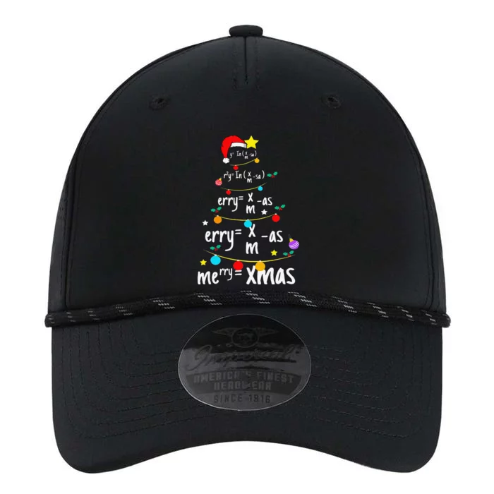 Christmas Tree Of Equations Math Nerd Science Teacher Xmas Performance The Dyno Cap