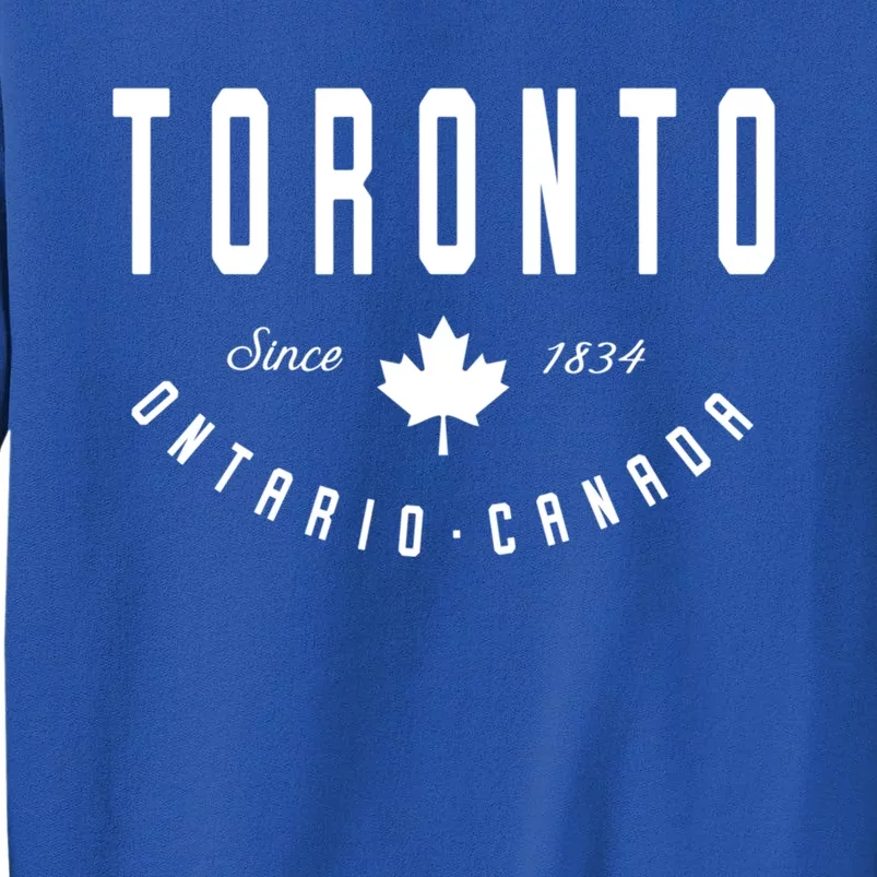 Ca Toronto Ontario Canadian Maple Leaf Great Gift Sweatshirt