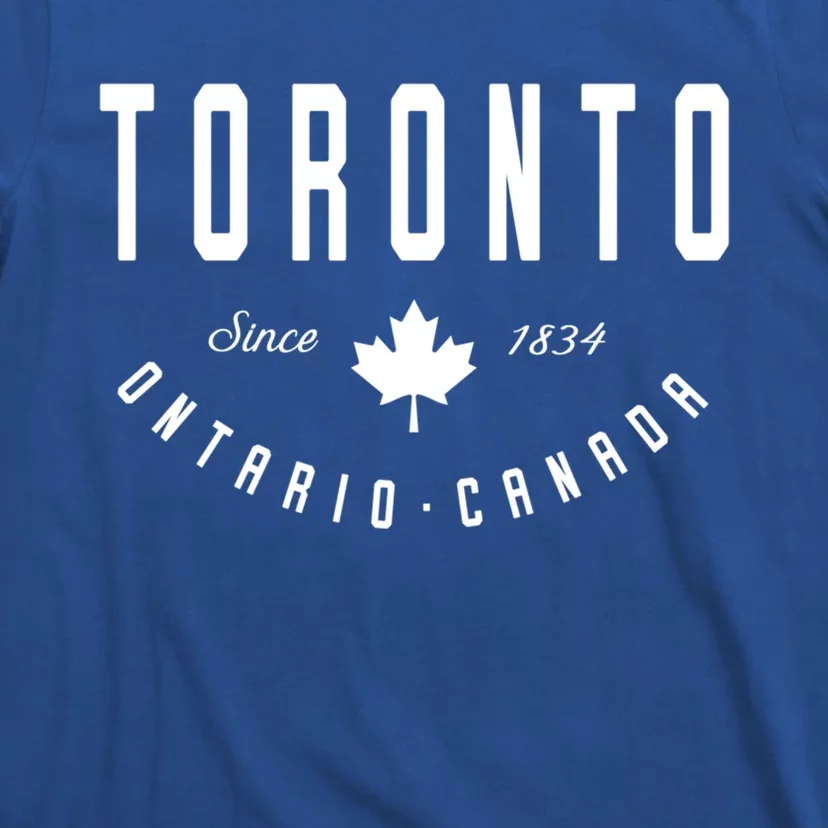 Ca Toronto Ontario Canadian Maple Leaf Great Gift T-Shirt