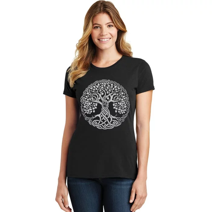 Celtic Tree Of Life Or Gaelic Knotwork Art Oak Women's T-Shirt