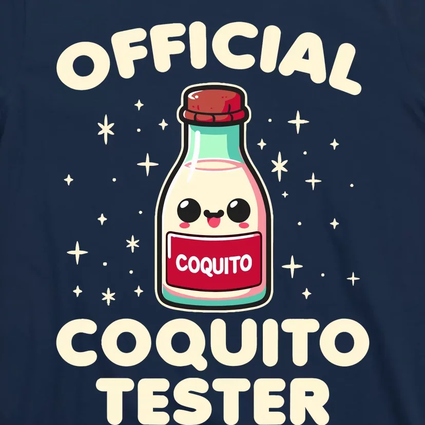 Coquito Tester Puerto Rican Coquito Christmas T-Shirt