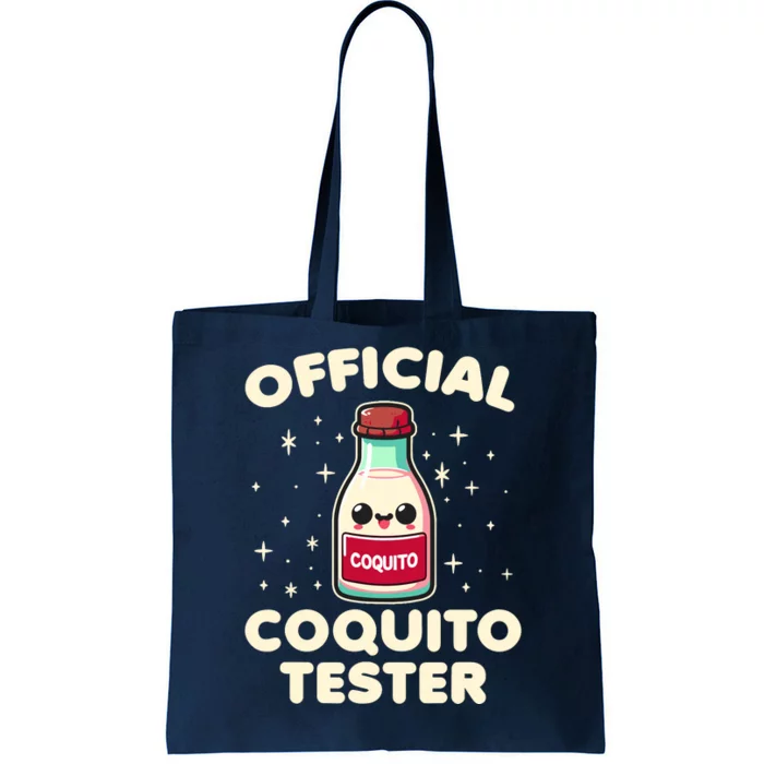 Coquito Tester Puerto Rican Coquito Christmas Tote Bag