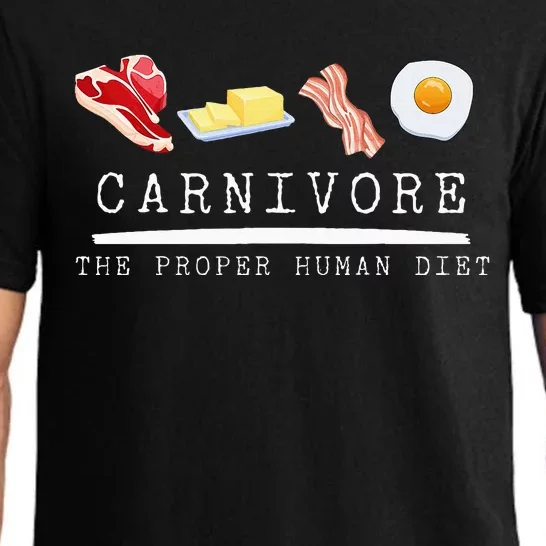 Carnivore The Proper Human Diet Beef Butter Bacon Eggs Pajama Set