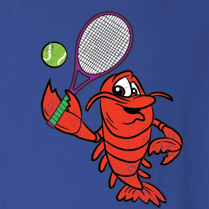 Crawfish Tennis Player Mardi Gras Sport Carnival Parade Meaningful Gift Toddler Long Sleeve Shirt